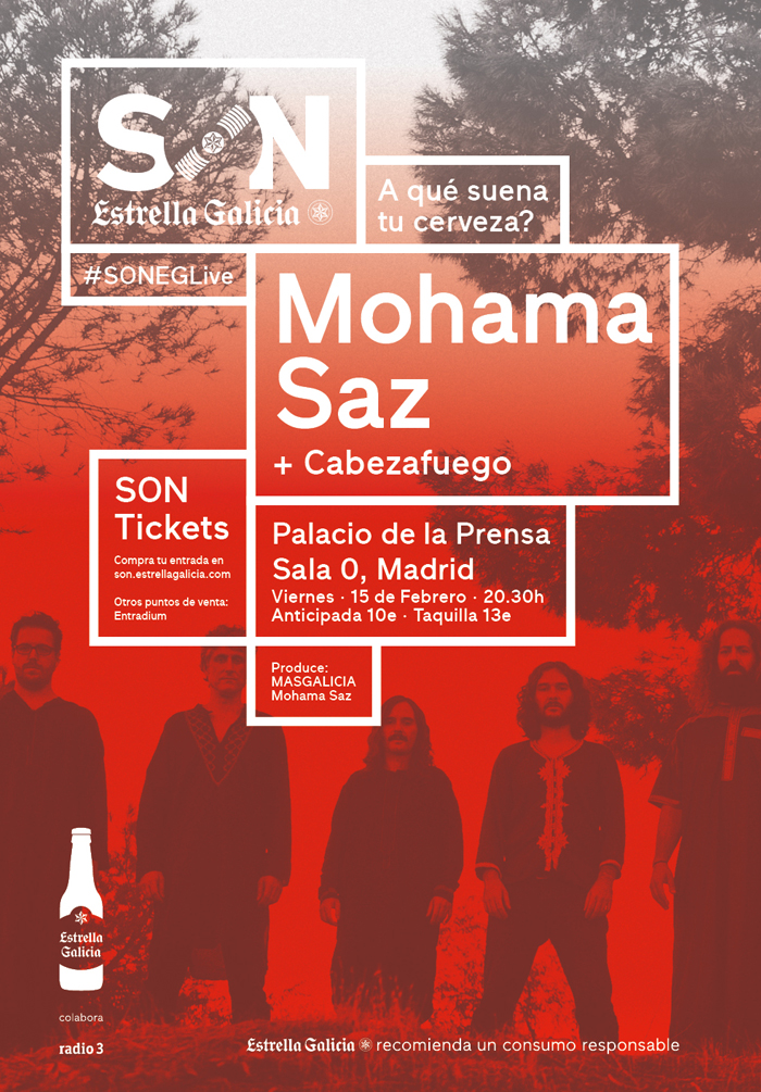 SON Estrella Galicia presenta Mohama Saz
