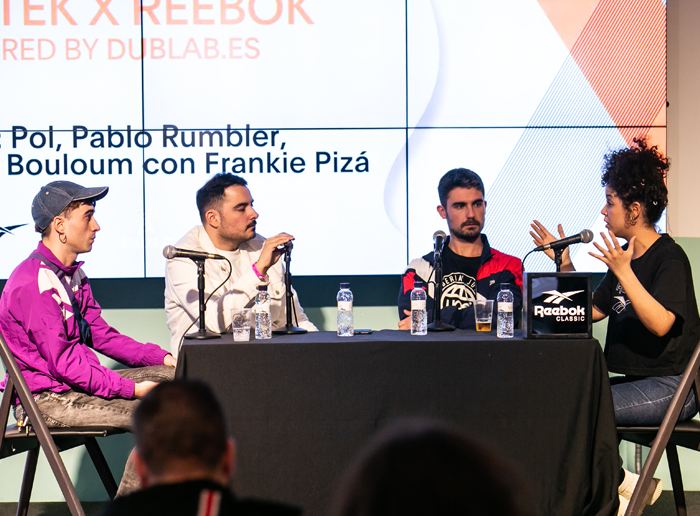Frankie Pizá, Ikram Bouloum, Pablo Rumbler, Prinz Pol en Mutek x Reebok Q&A