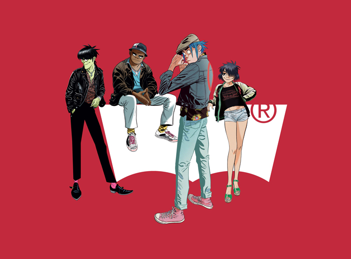 Levi's x Gorillaz