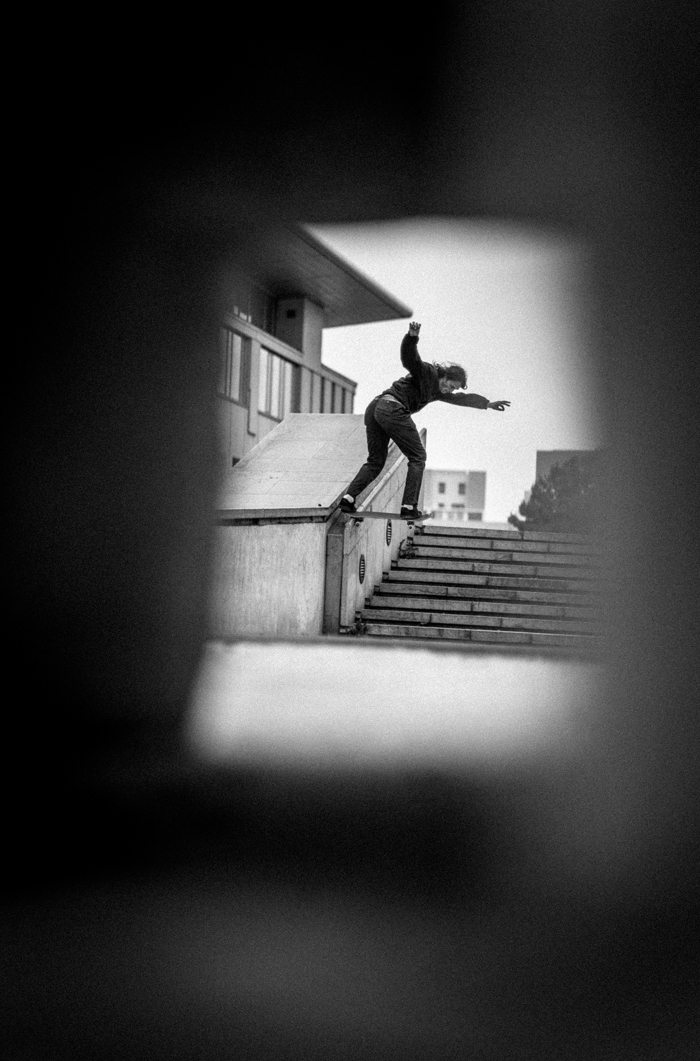 Evan Smith. Bs Tailslide, Lyon. French Fred