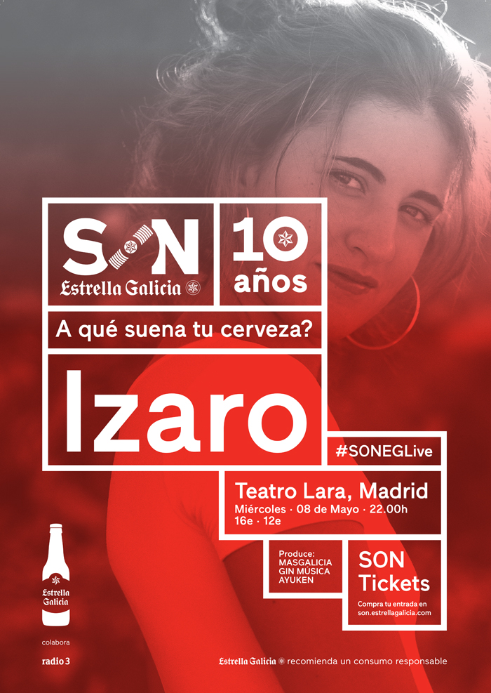 Izaro en el Trato Lara por SON Estrella Galicia