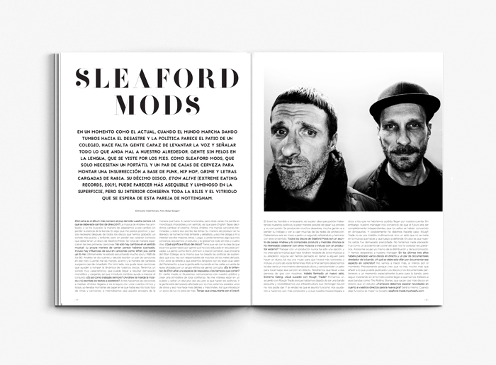 Sleaford Mods en Ocimag #78