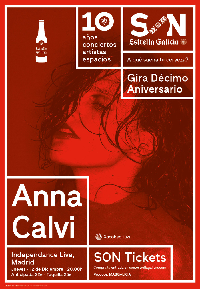 Anna Calvi. SON Estrella Galicia.