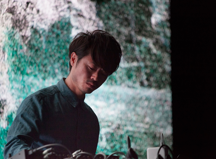 Ryoichi Kurokawa en L.E.V. Matadero 2019.