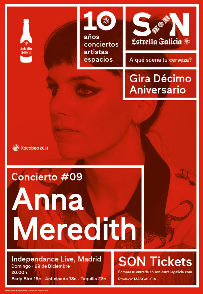 Anna Meredith. SON Estrella Galicia