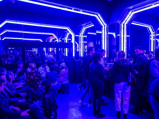 ambiente en el festival MUTEK 2020