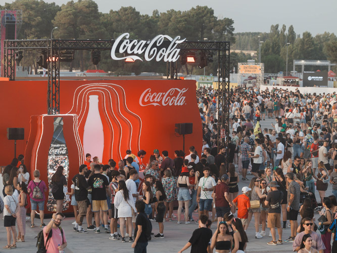 Sonorama Ribera 2025 y Coca-Cola