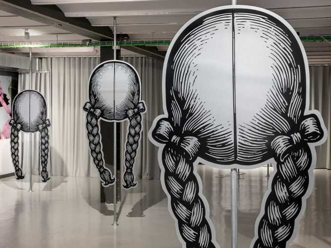 muestra de Eli Corti&ntilde;as en la galer&iacute;a House of Chappaz de Barcelona