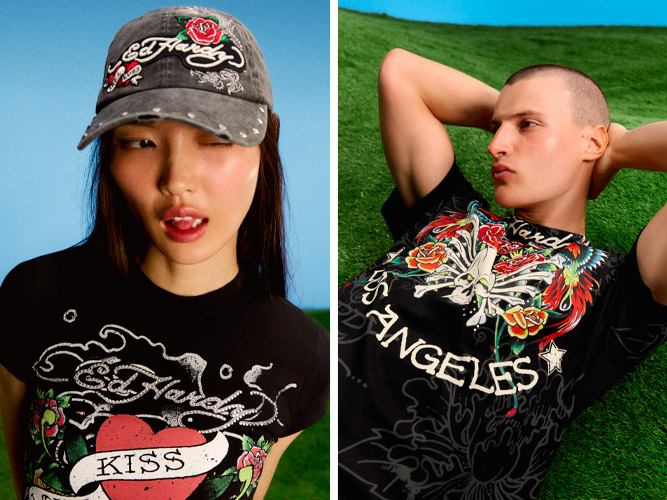Bershka x Ed Hardy